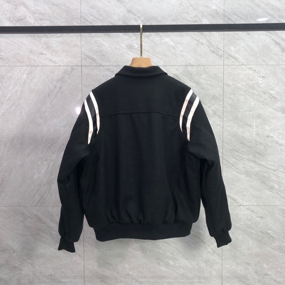 Stussy Black and White Numbered Puffer Jacket - Picture 6 of 6